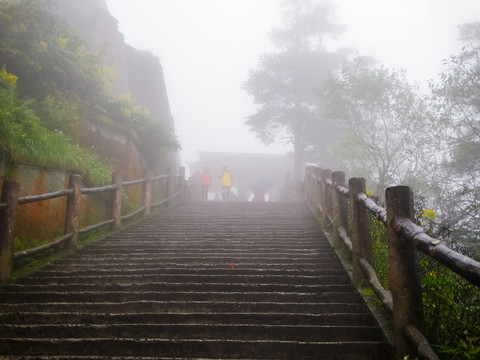 峨眉山台阶