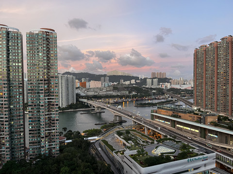 香港青衣城景色