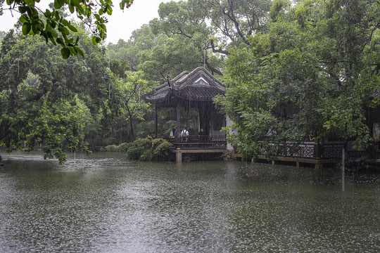 寄畅园梅雨季