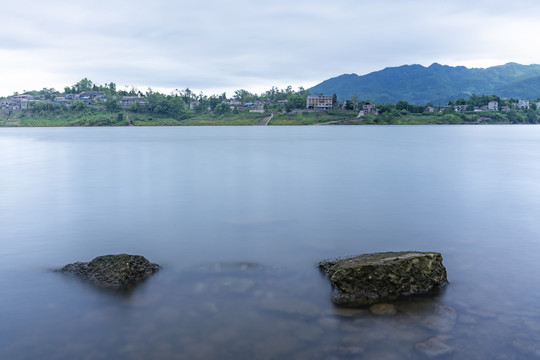 水墨渠江