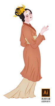 仕女圖