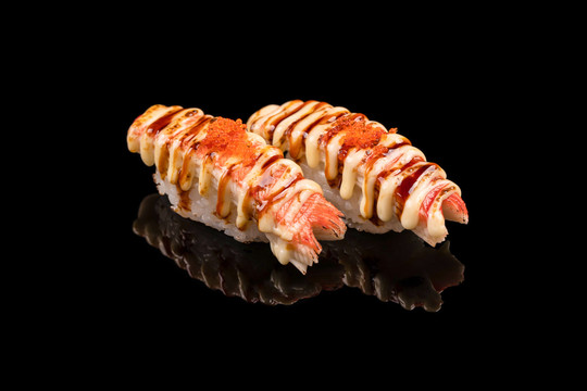 火焰蟹肉寿司