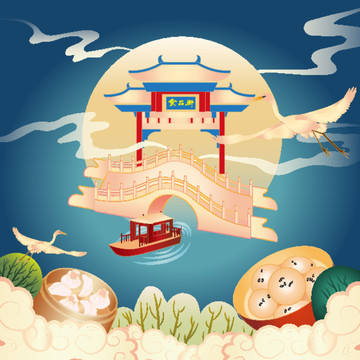 山西迎澤食品街