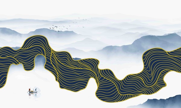 水墨線條