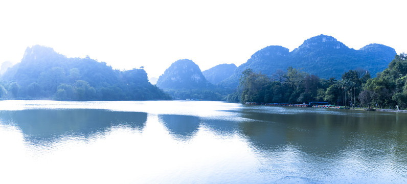 高清宽幅水墨山水