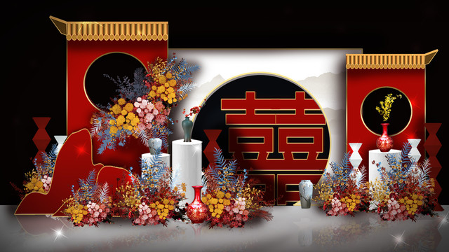 新中式婚禮設(shè)計