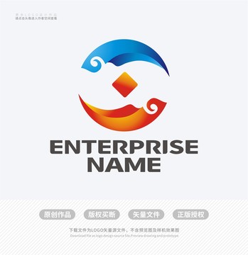 J字母金融公司LOGO标志