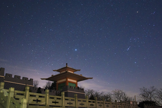 七星台星空