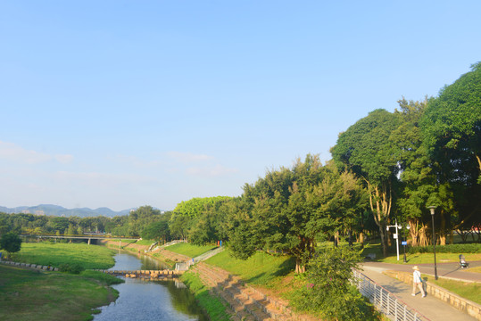 深圳福田河踏水桥