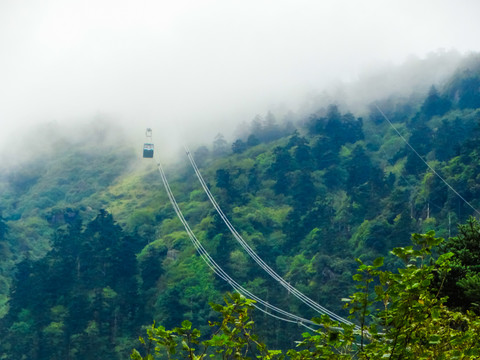 高山索道