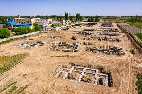 农村集中住宅区修建