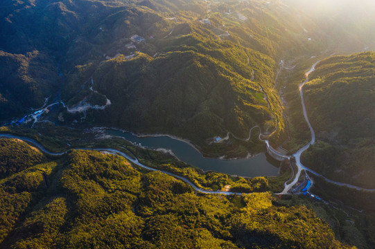 揭西大北山航拍