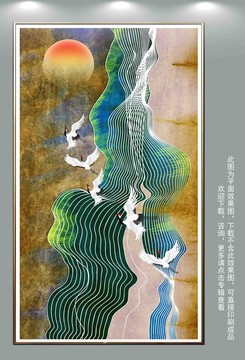 酒店高端裝飾畫(huà)
