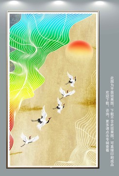 酒店高端裝飾畫(huà)