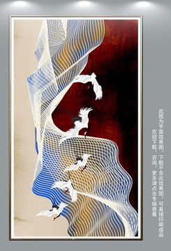 抽象裝飾畫