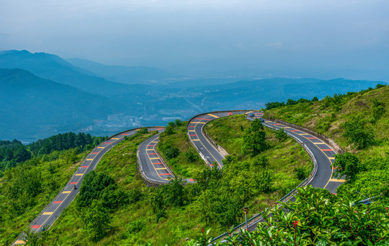 重庆市綦江区横山盘山公路