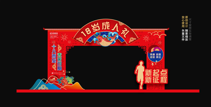 18歲成人禮門(mén)頭