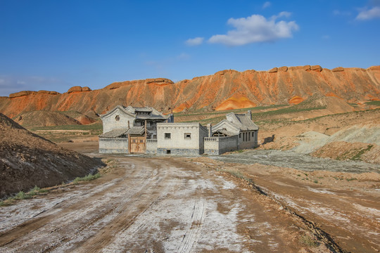 张掖七彩丹霞电影场景