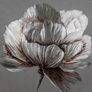 現(xiàn)代花卉肌理裝飾畫