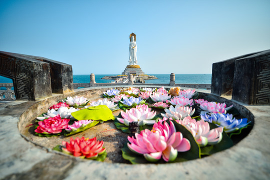 三亚南山寺南海观音