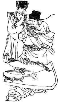 明朝嘉靖年间历史人物画师爷