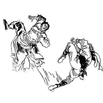 歷史人物民間打拳