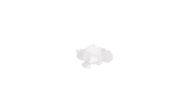棉花团烟雾云朵透明PNG图