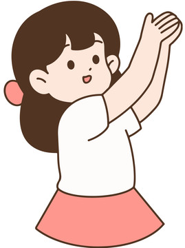 父親節(jié)貼紙粉裙子女孩