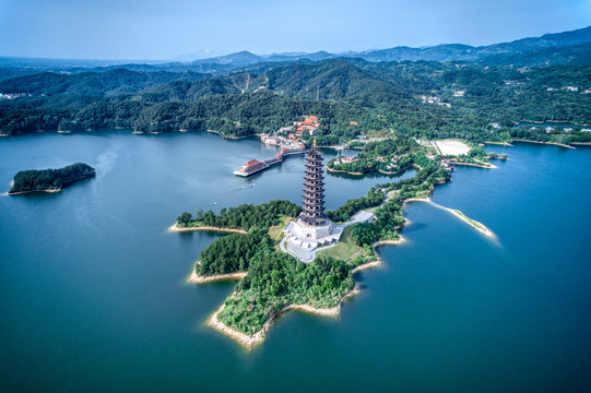 新洲道观河风景区