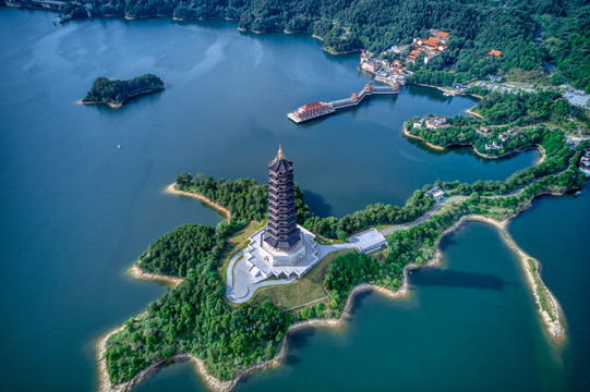 新洲道观河风景区