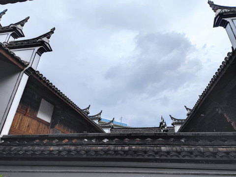 中式木结构传统建筑