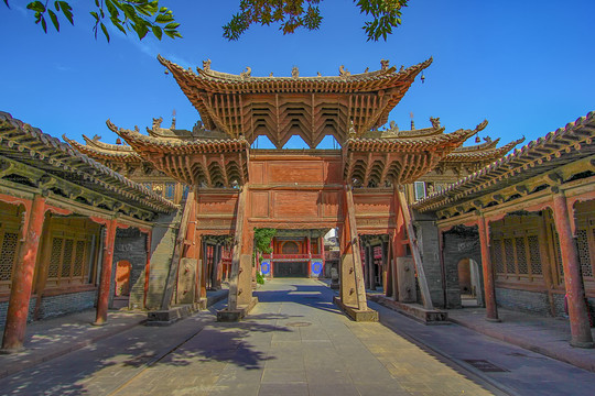 张掖大佛寺山西会馆