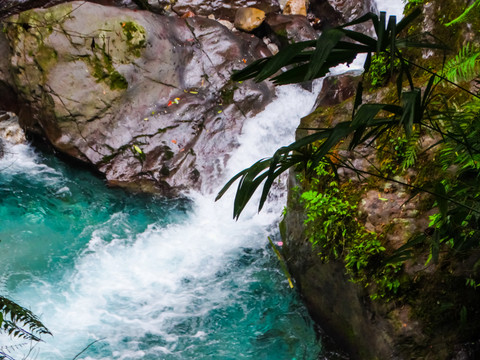 山涧溪流