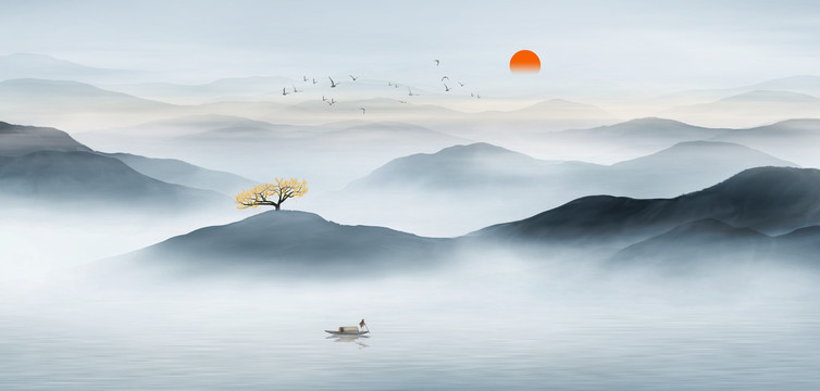 山水畫