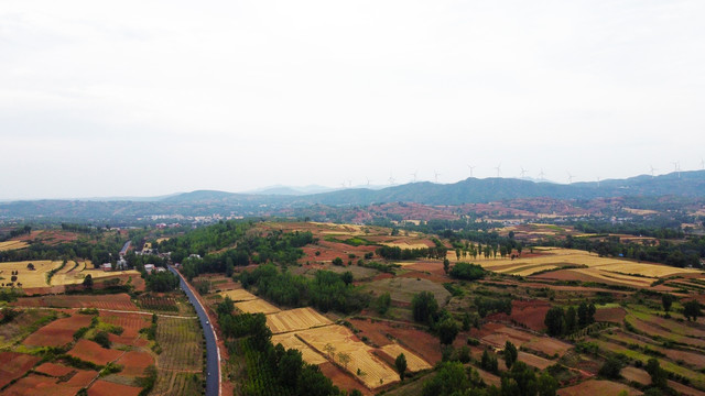 嵩县梯田景观