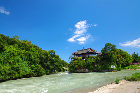 岷江伏龙观宝瓶口