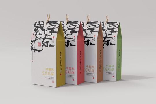 中國(guó)風(fēng)土特產(chǎn)包裝樣機(jī)