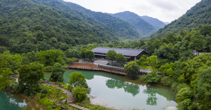 杭州富阳黄公望隐居地纪念馆