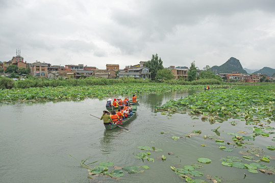 云南普者黑村