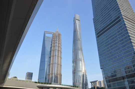 上海现代建筑地标建筑