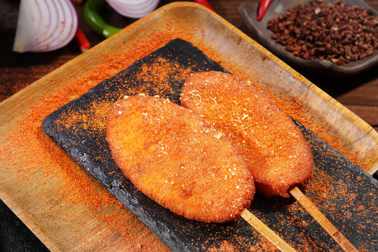 鸡柳炸串