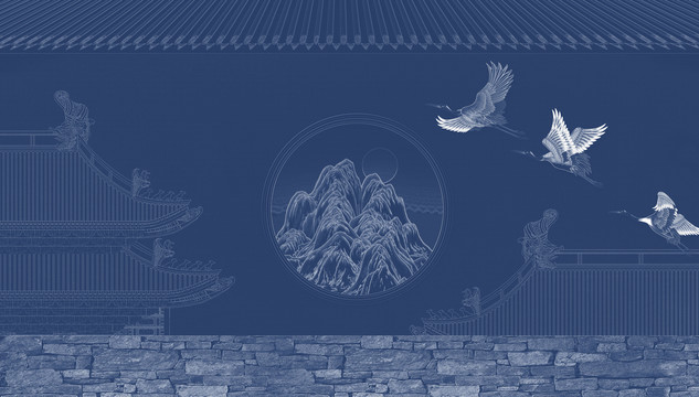 瑞鶴圖