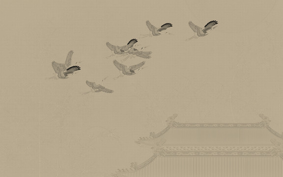 瑞鶴圖