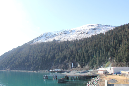 阿拉斯加雪山