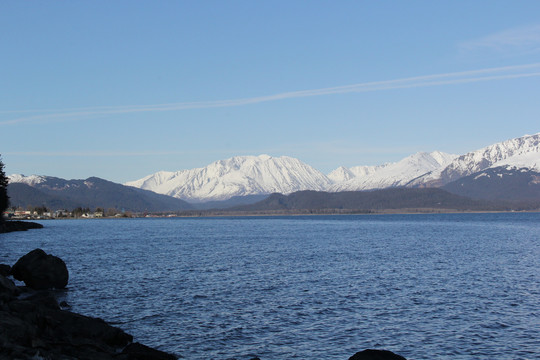 阿拉斯加雪山