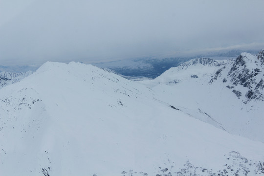 阿拉斯加雪山