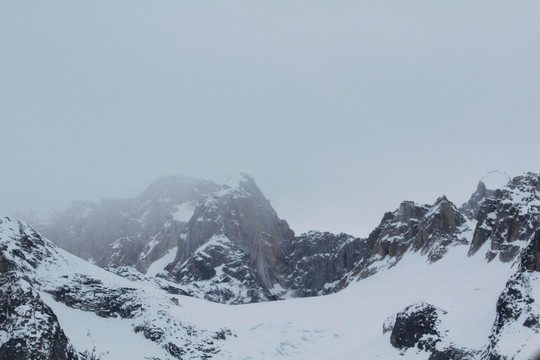 阿拉斯加雪山