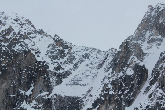 阿拉斯加雪景