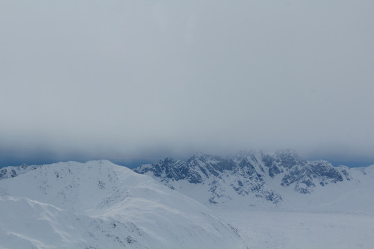 阿拉斯加雪山