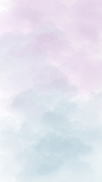 暈染夢幻背景畫
